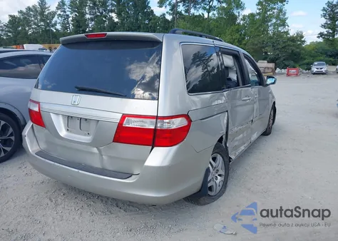 2006 Honda Odyssey Ex из США, поврежденный, VIN 5FNRL38496B412449